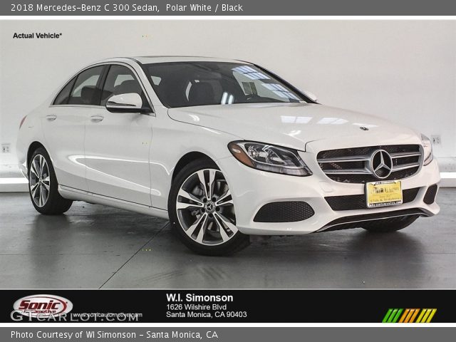 2018 Mercedes-Benz C 300 Sedan in Polar White