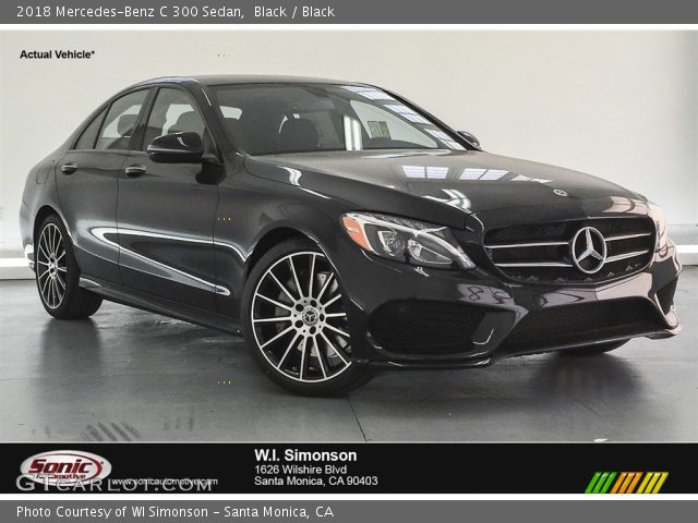 2018 Mercedes-Benz C 300 Sedan in Black