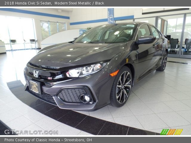 2018 Honda Civic Si Sedan in Modern Steel Metallic