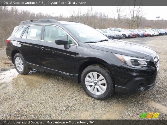 2018 Subaru Outback 2.5i in Crystal Black Silica