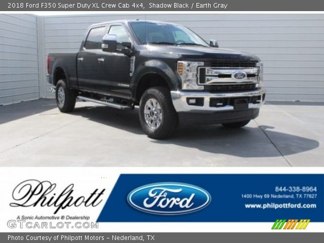 2018 Ford F350 Super Duty XL Crew Cab 4x4 in Shadow Black