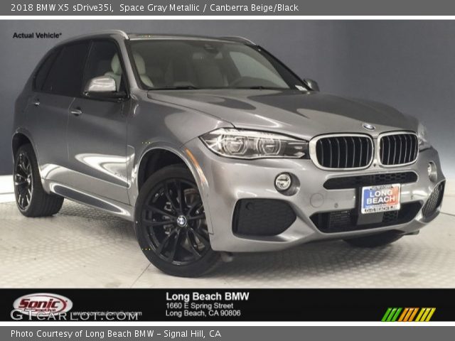 2018 BMW X5 sDrive35i in Space Gray Metallic