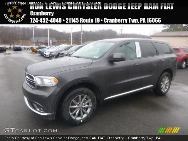 2018 Dodge Durango SXT AWD in Granite Metallic