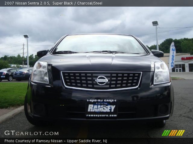 2007 Nissan Sentra 2.0 S in Super Black