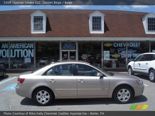 2008 Hyundai Sonata GLS in Golden Beige