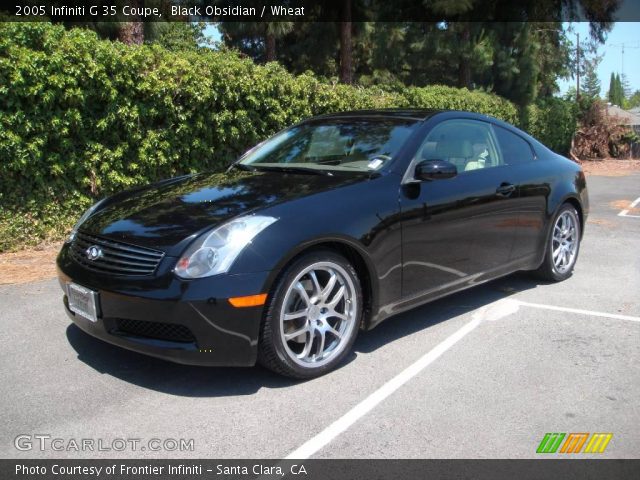 2005 Infiniti G 35 Coupe in Black Obsidian