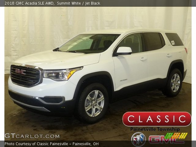 2018 GMC Acadia SLE AWD in Summit White