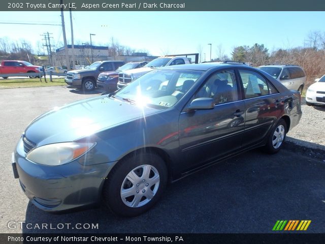 2002 Toyota Camry LE in Aspen Green Pearl