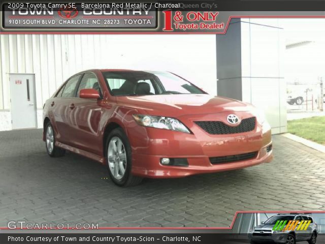 2009 Toyota Camry SE in Barcelona Red Metallic