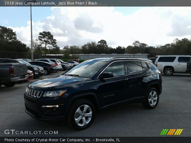 2018 Jeep Compass Latitude in Jazz Blue Pearl