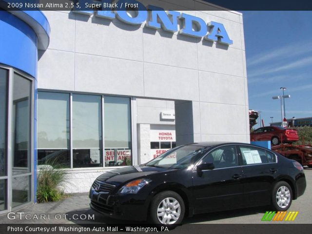 2009 Nissan Altima 2.5 S in Super Black