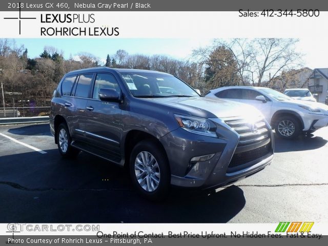 2018 Lexus GX 460 in Nebula Gray Pearl