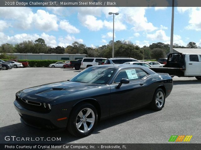 2018 Dodge Challenger SXT in Maximum Steel Metallic