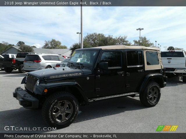 2018 Jeep Wrangler Unlimited Golden Eagle 4x4 in Black