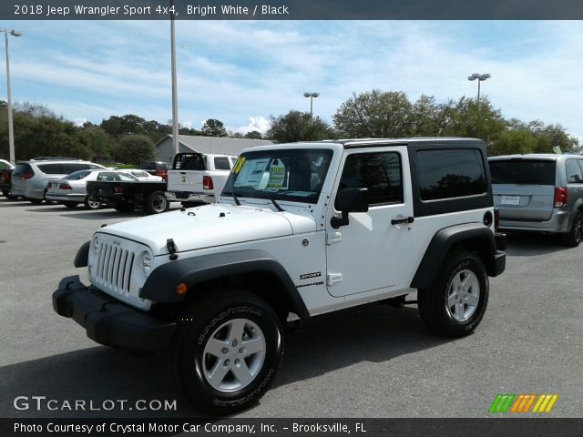 2018 Jeep Wrangler Sport 4x4 in Bright White