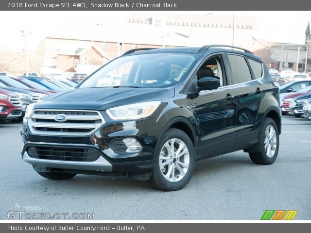2018 Ford Escape SEL 4WD in Shadow Black