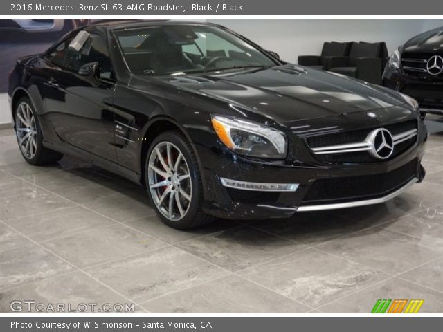 2016 Mercedes-Benz SL 63 AMG Roadster in Black