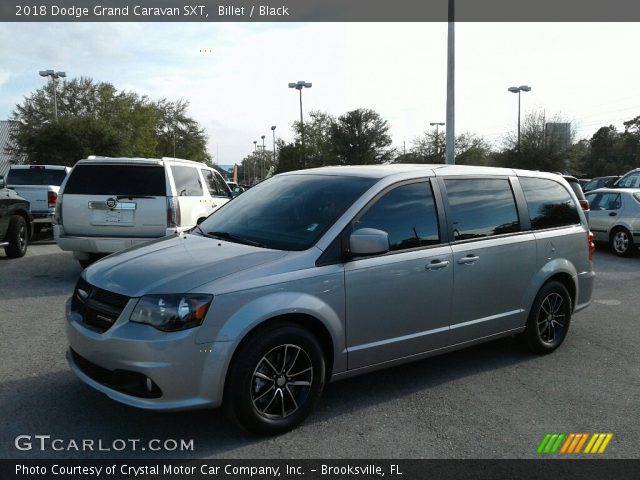 2018 Dodge Grand Caravan SXT in Billet