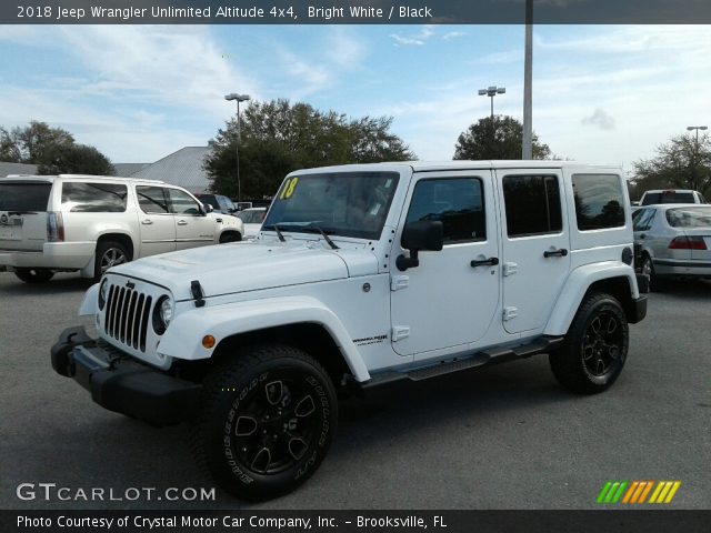 2018 Jeep Wrangler Unlimited Altitude 4x4 in Bright White