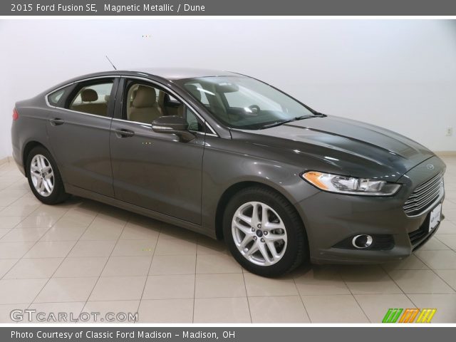 2015 Ford Fusion SE in Magnetic Metallic