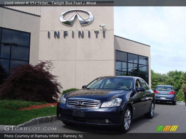 2006 Infiniti M 35x Sedan in Twilight Blue Pearl