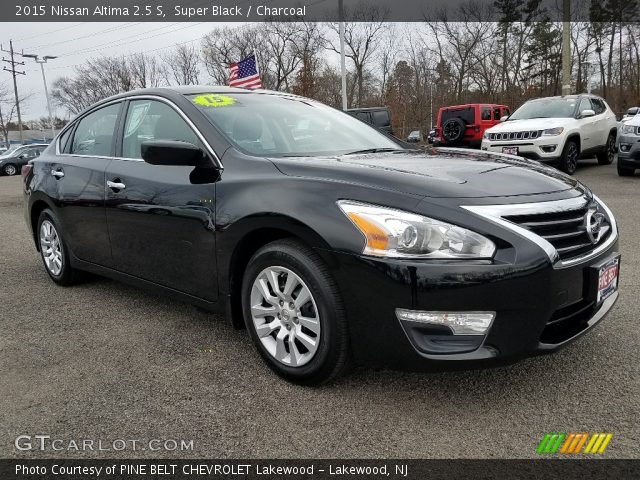 2015 Nissan Altima 2.5 S in Super Black