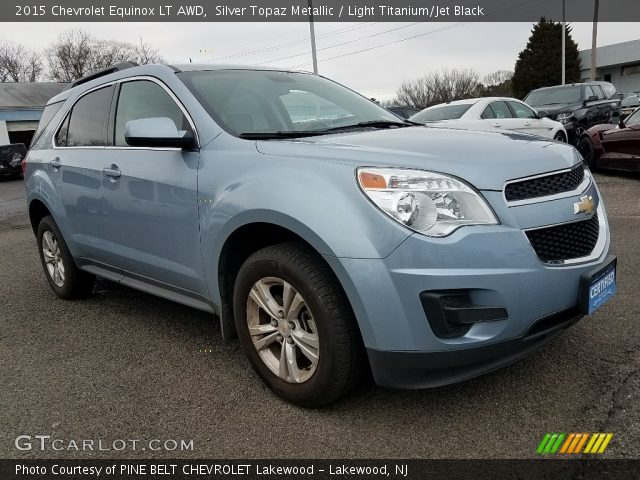 2015 Chevrolet Equinox LT AWD in Silver Topaz Metallic