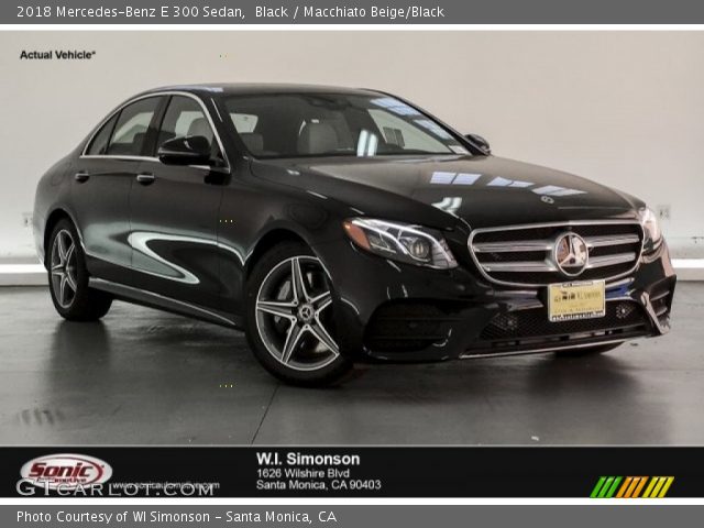 2018 Mercedes-Benz E 300 Sedan in Black