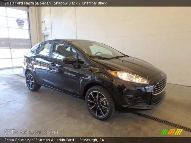 2018 Ford Fiesta SE Sedan in Shadow Black