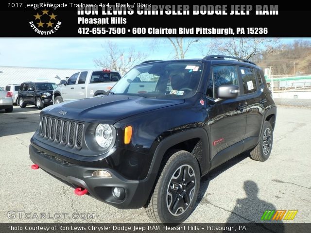 2017 Jeep Renegade Trailhawk 4x4 in Black