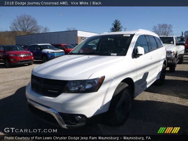 2018 Dodge Journey Crossroad AWD in Vice White