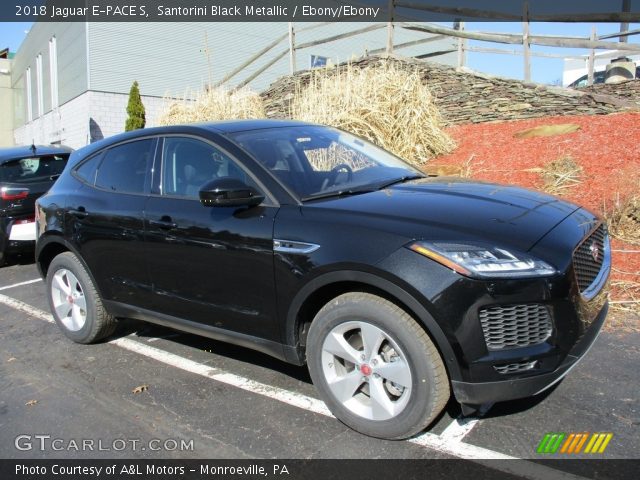 2018 Jaguar E-PACE S in Santorini Black Metallic