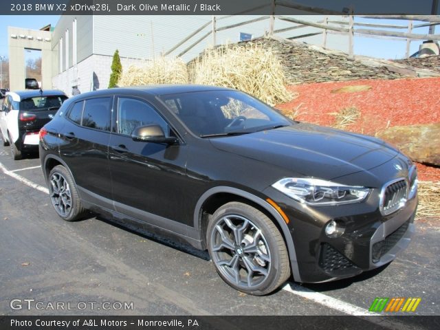 2018 BMW X2 xDrive28i in Dark Olive Metallic