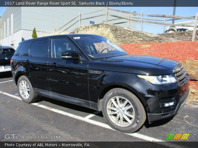 2017 Land Rover Range Rover Sport SE in Santorini Black