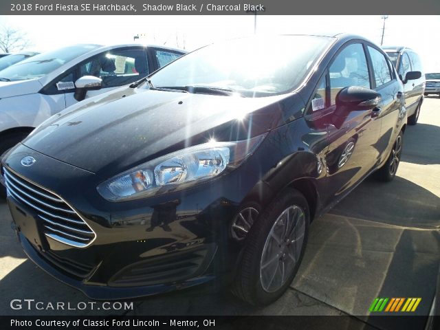 2018 Ford Fiesta SE Hatchback in Shadow Black