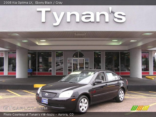 2008 Kia Optima LX in Ebony Black