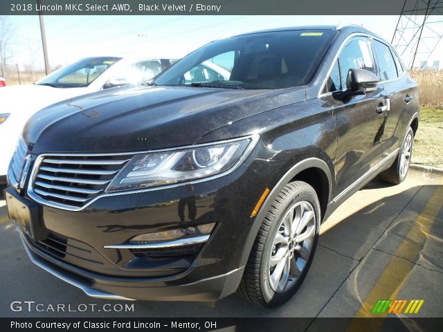 2018 Lincoln MKC Select AWD in Black Velvet