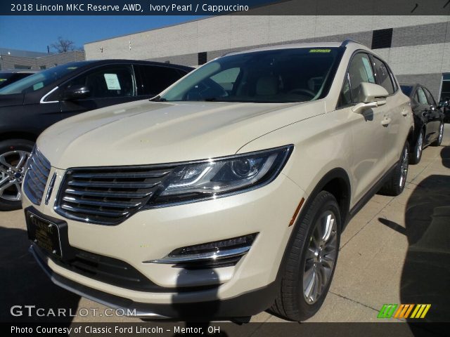 2018 Lincoln MKC Reserve AWD in Ivory Pearl