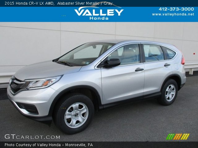 2015 Honda CR-V LX AWD in Alabaster Silver Metallic