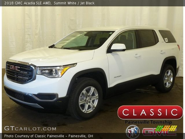 2018 GMC Acadia SLE AWD in Summit White