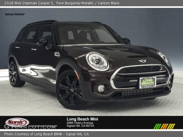 2018 Mini Clubman Cooper S in Pure Burgundy Metallic
