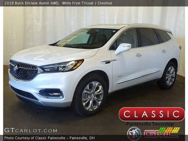 2018 Buick Enclave Avenir AWD in White Frost Tricoat