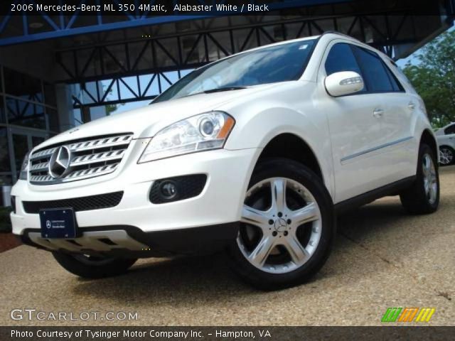 2006 Mercedes-Benz ML 350 4Matic in Alabaster White