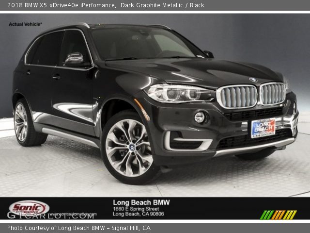 2018 BMW X5 xDrive40e iPerfomance in Dark Graphite Metallic