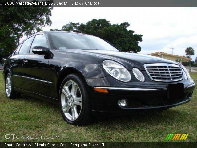 2006 Mercedes-Benz E 350 Sedan in Black