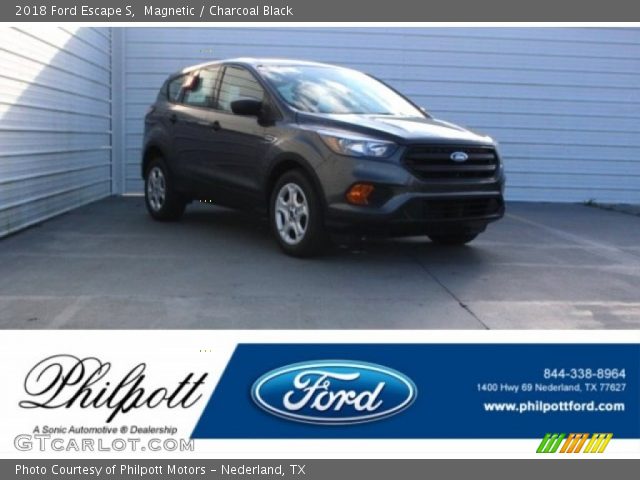 2018 Ford Escape S in Magnetic