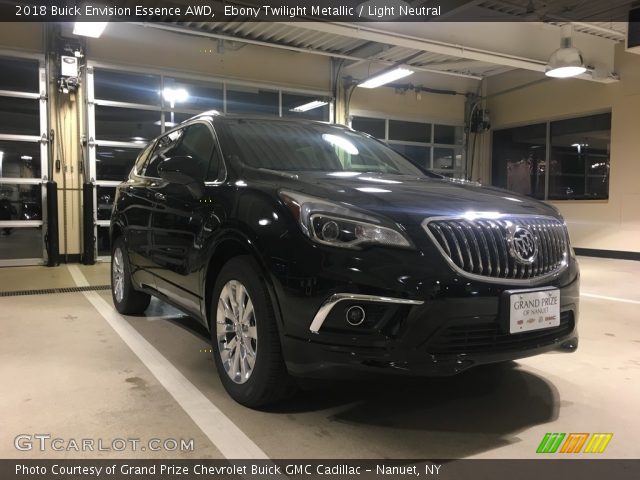 2018 Buick Envision Essence AWD in Ebony Twilight Metallic
