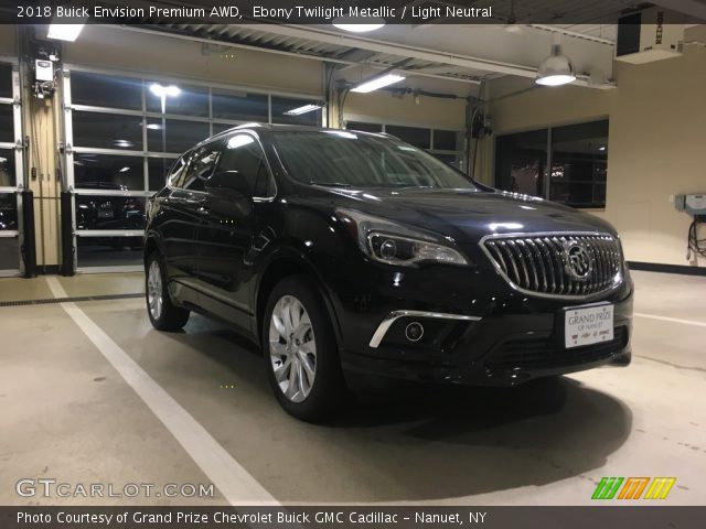 2018 Buick Envision Premium AWD in Ebony Twilight Metallic