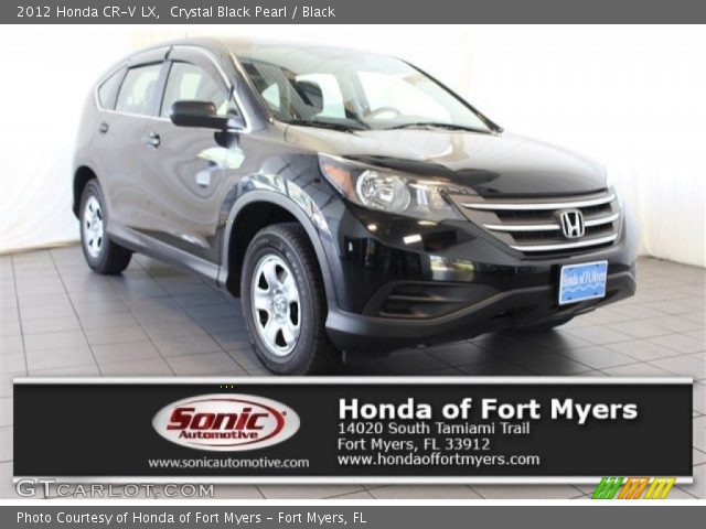 2012 Honda CR-V LX in Crystal Black Pearl