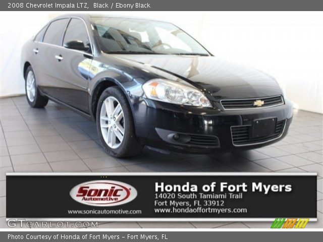 2008 Chevrolet Impala LTZ in Black